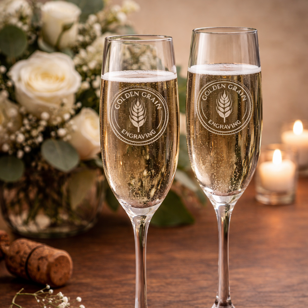 Golden Grain Engraving Co Glass